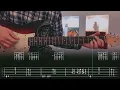 June Briston Maroney Сover / Guitar Tab / Lesson / Tutorial
