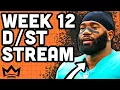 Week 12 Start Em Sit Em DST Streaming Defense Rankings Fantasy Football 2022