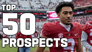 Top 50 Prospects in the 2023 NFL Draft class