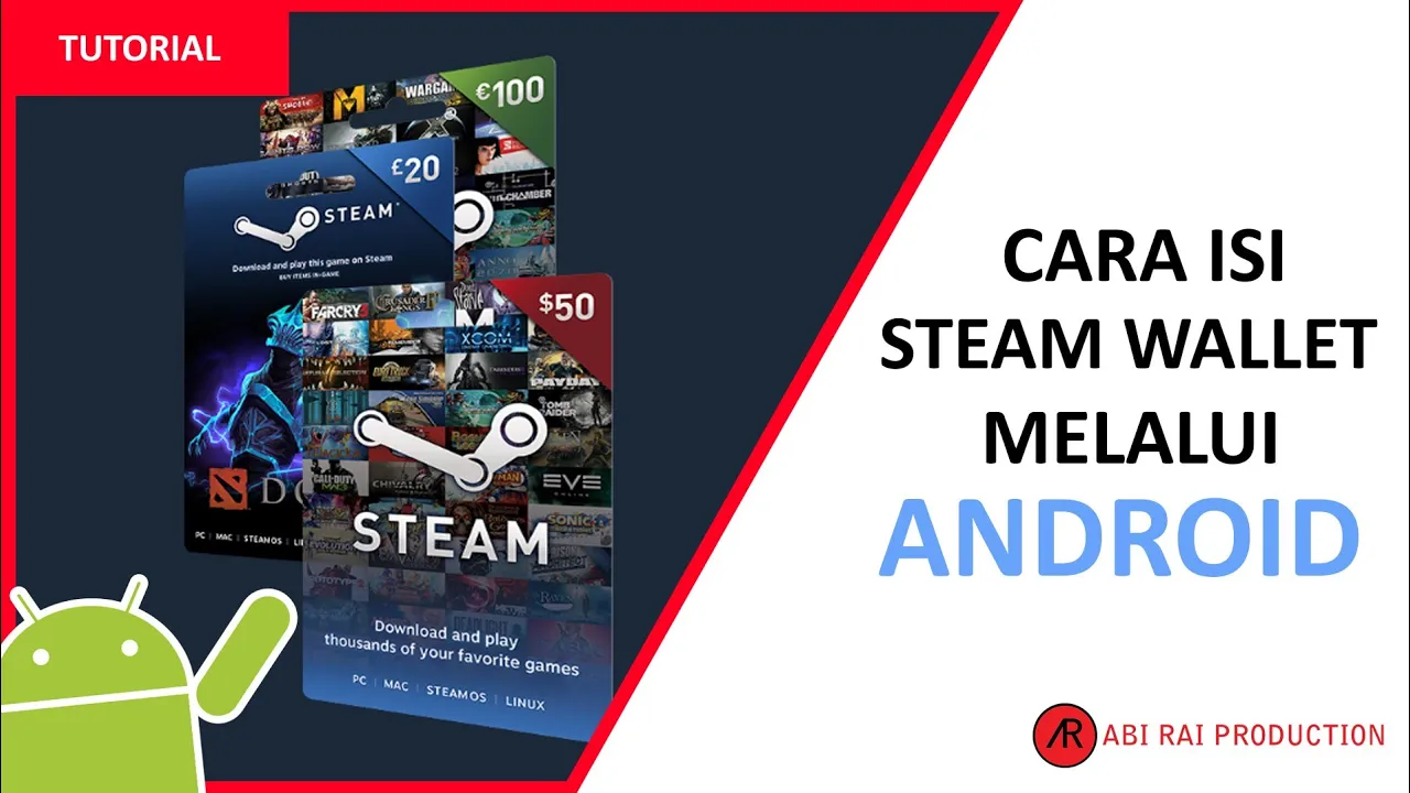 Cara beli game di Steam menggunakan voucher Steam wallet Tokopedia