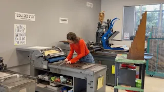 Inside UT Austin s Wood Type Summer Residency