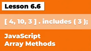 The MOST IMPORTANT Javascript built-in functions are ARRAY methods