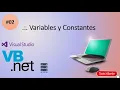 02 - Variables and Constants VB Net Basic Level