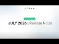 NEW User Management Access Calendar View Guest Face Matching July 2026