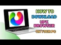 Install UPX Browser on PC Simple and Fast Setup Guide