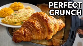 Air Fryer Breakfast: Crispy Croissants & Eggs in Minutes! Why I only make This in my Air fryer