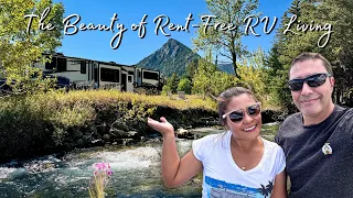 NATURE’S BACKYARD – The Beauty Of RENT-FREE RV LIVING ✨RV LIVING EP191