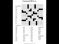 How To Do A Fill-In Word Puzzle