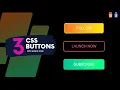 Create CSS Gradient Buttons with Hover Effects Using HTML and CSS CodeXpool