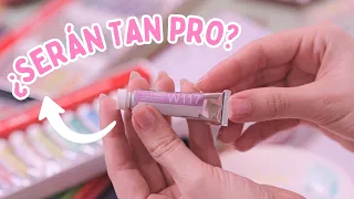 ¡Probé las ACUARELAS japonesas más preciadas!