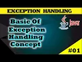 Basic of Exception Handling in Java HINDI CodeMyth