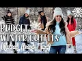 BUDGET WINTER OUTFITS SNOW OUTFITS What to Wear in The Cold Walmart Amazon Target