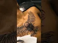eagle Tattoo in chest