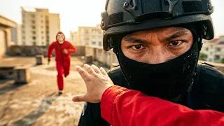 MONEY HEIST vs POLICE ESCAPING 1.0 | Parkour POV ACTION Movie Chase