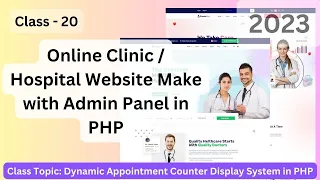 How to Create a Dynamic Appointment Counter Display System in PHP Code Camp BD - Class 20