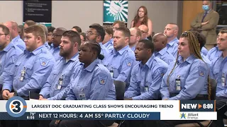 DOC s largest class of correctional officers of 2022 graduates pointing to encouraging trend