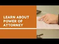 Power of Attorney