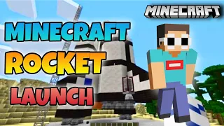 MINECRAFT ROCKET LAUNCH JUPITER