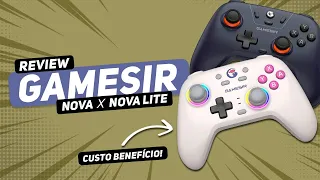 Controle SUPER BARATO ANTI-DRIFT! Apenas 100 reais! GAMESIR NOVA e Nova Lite, Qual o melhor? REVIEW