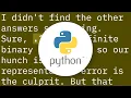 Why is math floor x y for two evenly divisible floats in Python