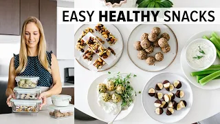 Download HEALTHY SNACKS | to meal prep for the week (super easy!) MP3