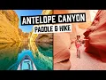 Antelope Canyon Paddleboard Hike Guide at Lake Powell - Kayak Utah Arizona