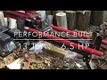 Splitting Maple and Ash with Lowes Performance Built 13-Ton Log Splitter