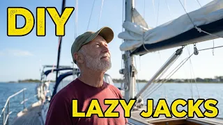 How to Make Your Own Sailboat Lazy Jacks: Step by Step Guide-S1E4