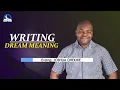 Writing Dream Meaning - Test Exams Spritual and Biblical Symbolism