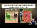 Create Datasets Using Bounding Box Annotation - With CVAT