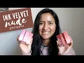 New Ink Velvet Nude Brew Collection on Brown Skin Peripera Lip Tint Honest Review