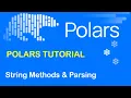 Polars Tutorial 9 String Methods Parsing