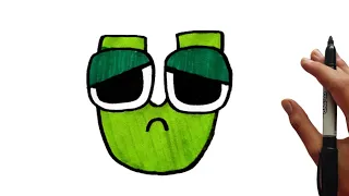 Drawing Alphabet Lore Lowercase u - THE ALPHABET LORE