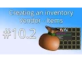 Unity Tutorial Creating an inventory PART 10 2 - Vendor Items