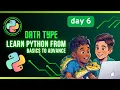 Learn Python Data Types in 10 Minutes Beginner Tutorial Python Basics Data Types You Must Know