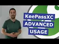 KeePassXC Advanced Usage 8 features you might have not heard about