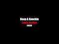 Keep A Knocking | LYRICS | Louis Jordan | (1939)