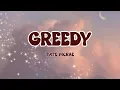 Tate McRae - Greedy (lyrics)
