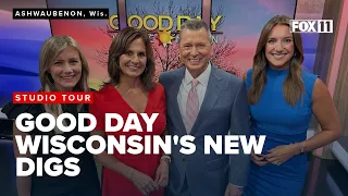 Good Day Wisconsin gives a tour of FOX 11 s renovated studio
