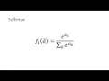 Activation Functions - Softmax