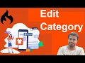 Edit system for Category using Codeigniter for eCommerce Edit system in Codeigniter Edit ci