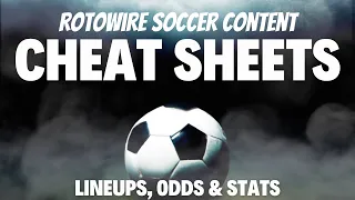 RotoWire Soccer Content Cheat Sheets