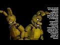What if Spring Bonnie was brought back to perform in fnaf 1