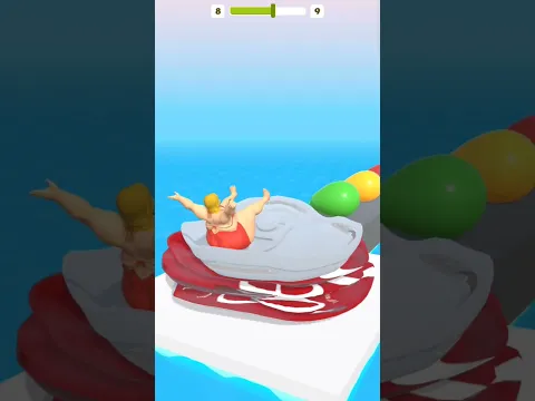 Squeezy Girl Level 8 Fun Reverse Jumping Gameplay #games #videogame #shortsfeed #trending #shorts