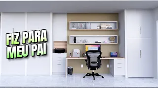 Fiz uma bancada para meu pai - Parte 1