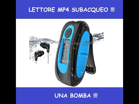 Download MP3 Lettore mp3 subacqueo per nuoto - recensione