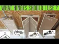 The Main Cabinet Hinge Types Explained Concealed Euro Kitchen Hinges - Vid