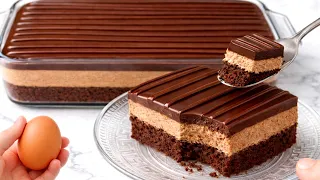 كيكة لي دارت ضجة كبيرة ببيضة واحدة فقط  ساهلة اقتصادية مستحيل تجربيها ومتعاوديهاش   دندنها