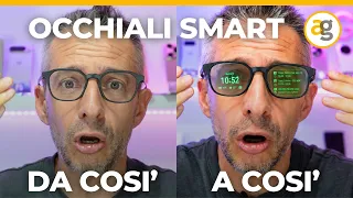 IMPRESSIONANTI! Per INVISIBILITA' LENTI e INTELLIGENZA. Recensione RayNeo iO Smart Glasses