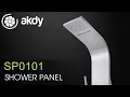 AKDY Shower Panel SP0101 Product Showcase
